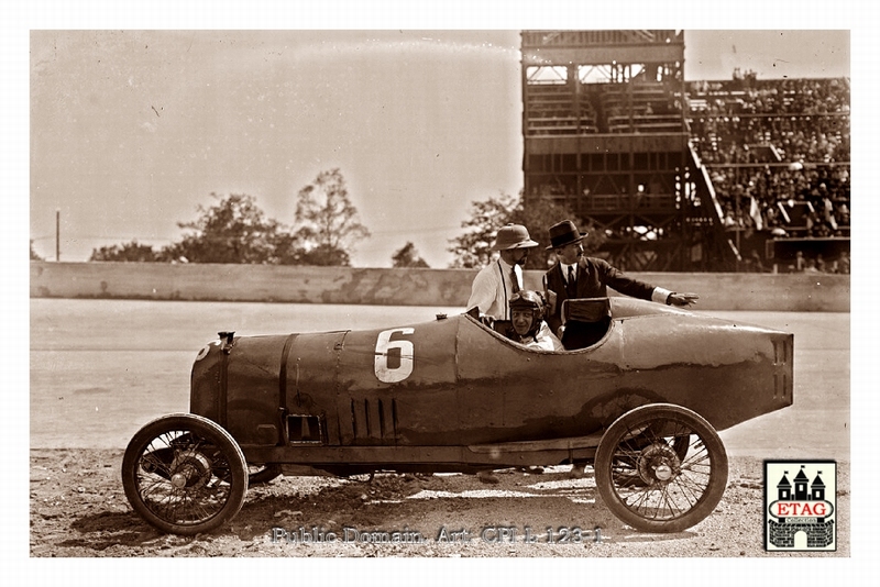1925 Montlhery Salmson Lionel de Marmier #6 Grandstand 1st