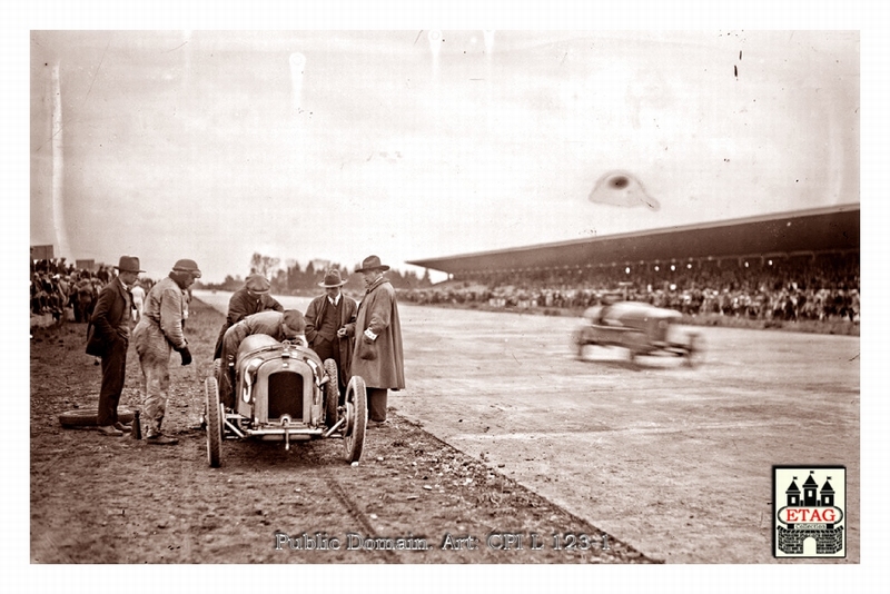 1926 Miramas Amilcar Andre Morel #5 Dnf. Tyre change