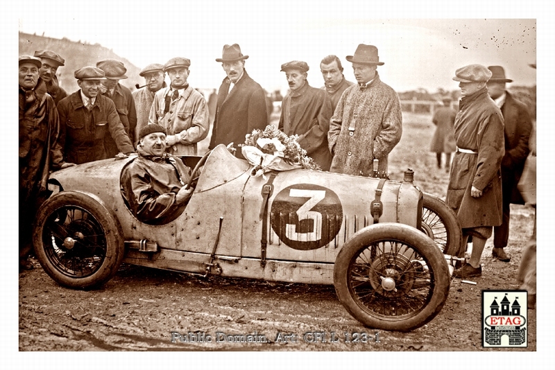 1926 Montlhery Amilcar Arthur Duray #3 Paddock2