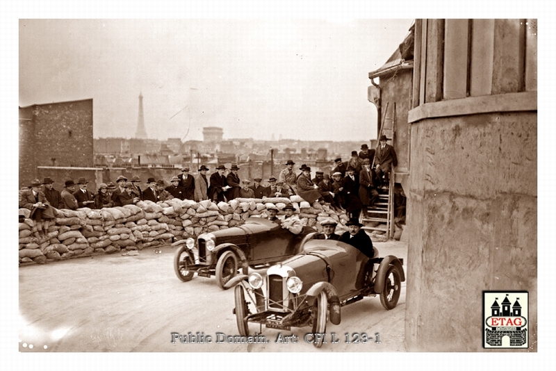 1927 Monte Carlo Amilcar Rallye Albert Divo, Andre Morel