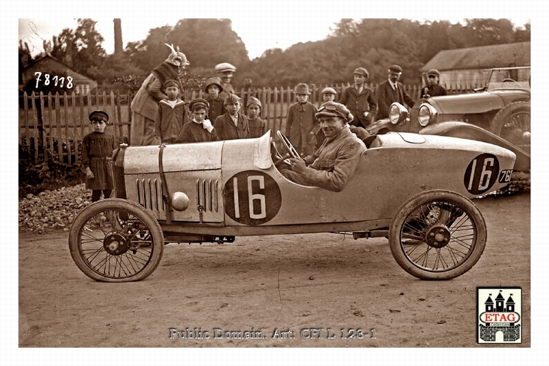 1922 Le Mans Benjamin Lenfant #16 Paddock