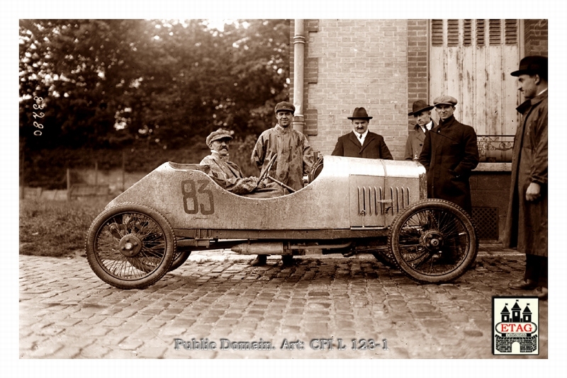 1923 Bol D`Or Benjamin Hibert #83 In Battagliola car