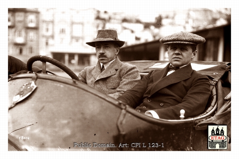 1912 Monte Carlo Baltique Anfrey Nagel #6 9th Portrait