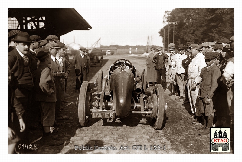 1920 Course Cote Gaillon Sunbeam Rene Thomas PaddockA Bakker