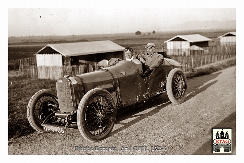 1922 Strasbourg Sunbeam Kenelm Lee Guinness #16 Paddock1