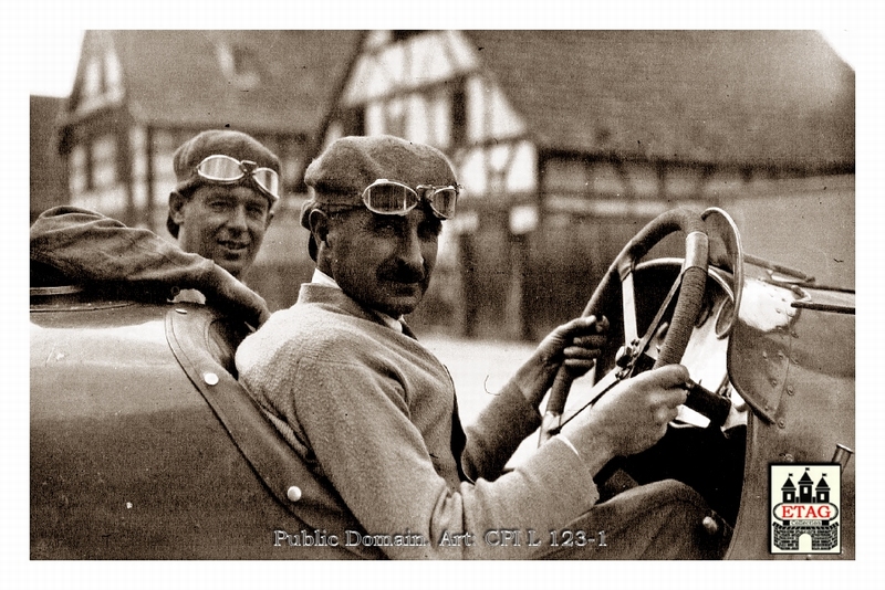 1922 Strasbourg Sunbeam Jean Chassagne #9 Dnf5laps Portrait1