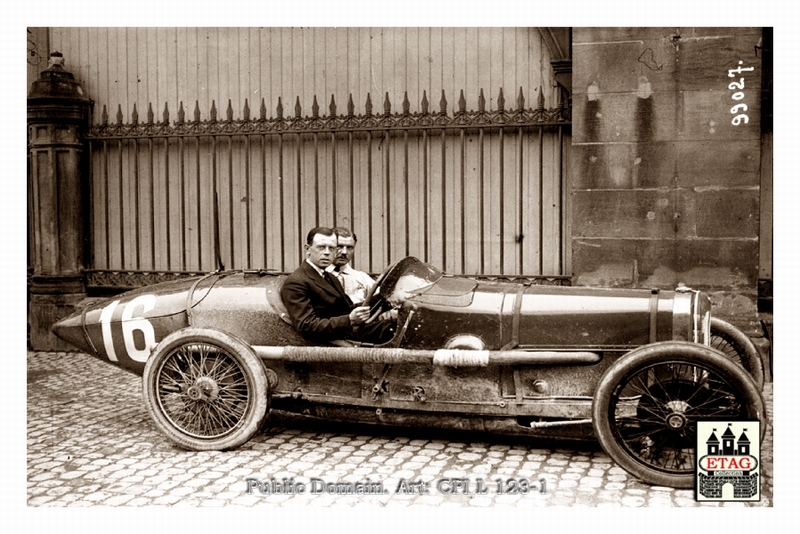 1922 Strasbourg Sunbeam Kenelm Lee Guinness #16 Paddock2