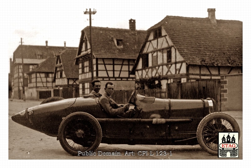 1922 Strasbourg Sunbeam Kenelm Lee Guinness #16 Paddock3