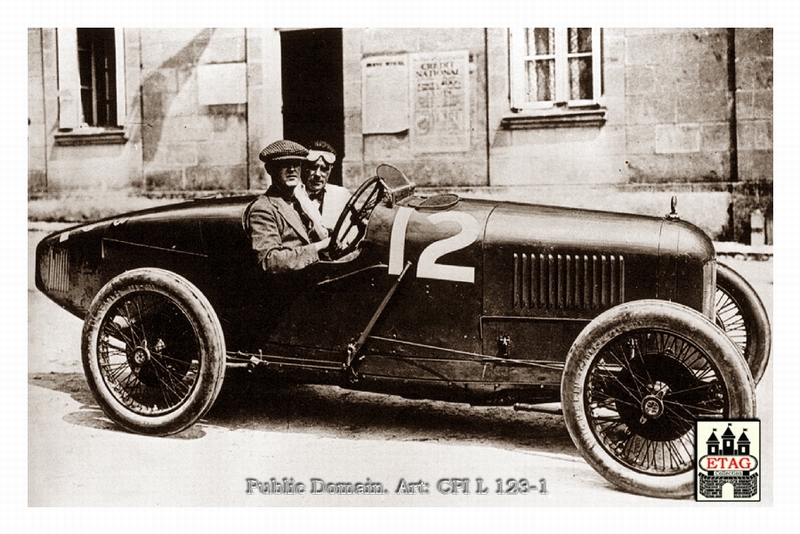1923 Tours ACF Sunbeam Henry Segrave #12 1st Paddock2