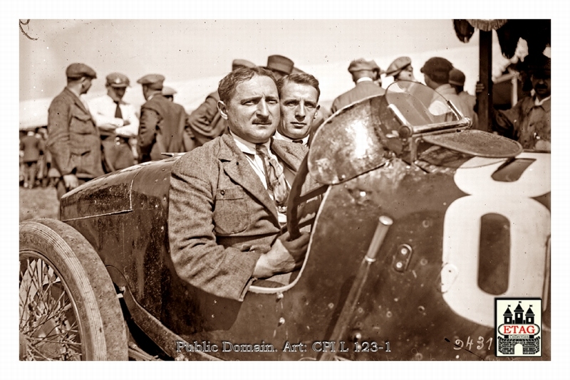 1924 Lyon Sunbeam Jules Morceau #8 Dnf20laps Portrait