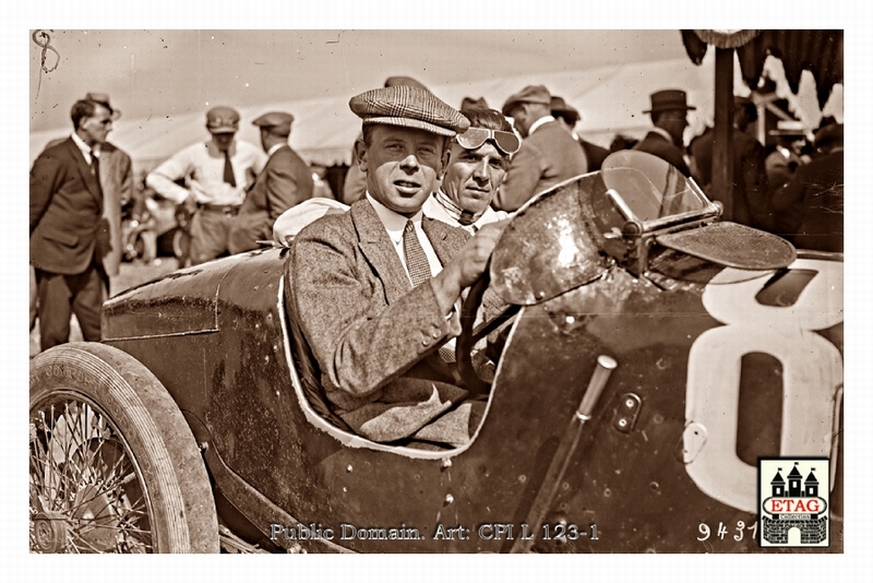 1924 Lyon Sunbeam Kenelm Lee Guinness #8 Dnf20laps Portr