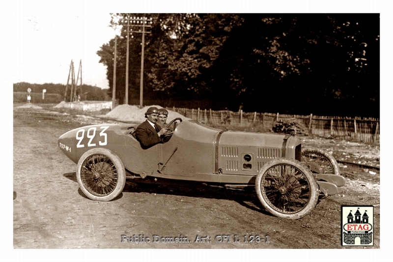 1920 Course Cote Gaillon Ballot Renard #223 Paddock