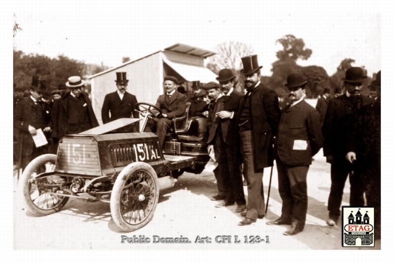 1903 Paris Madrid Darracq Osmont #151 Paddock(1)