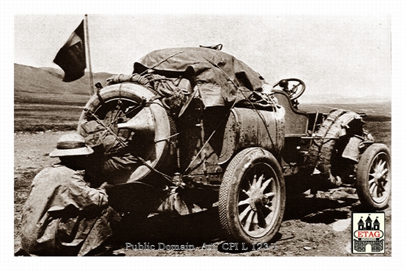 1907 Peking Paris Itala Borghese - Guizzardi 1st Desert