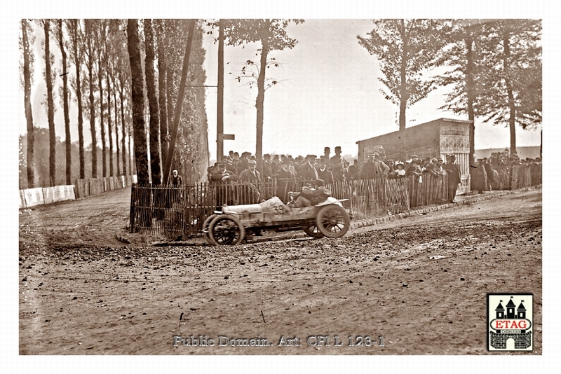 1907 Rambouillet Delage Luca Bonnard #39 7th Race1