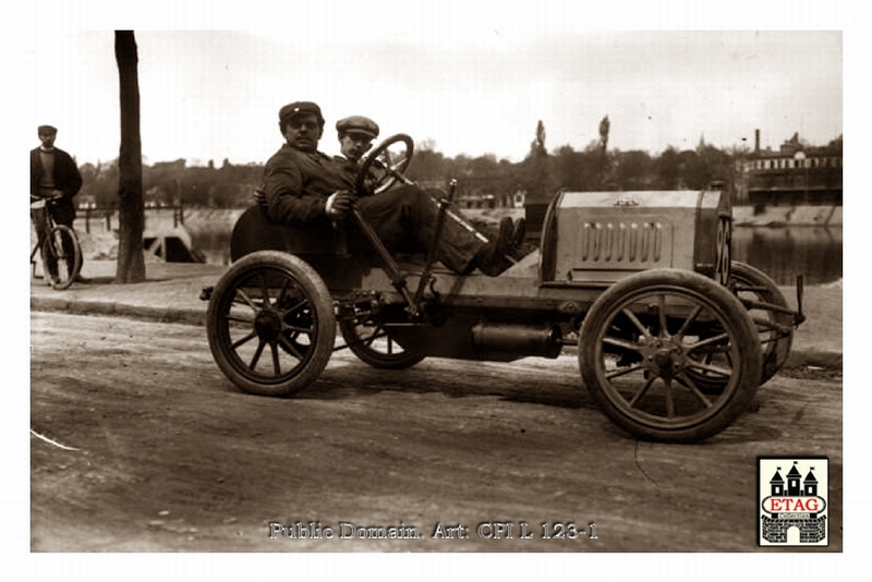 1908 ACF Delage Louis Delage #26 Paddock