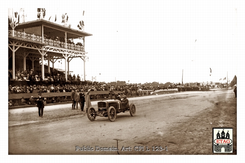 1908 Dieppe Delage Albert Guyot #1 1st Finish2