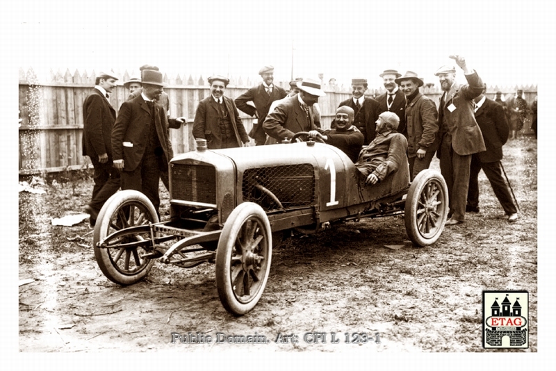 1908 Dieppe Delage Albert Guyot #1 1st Paddock3