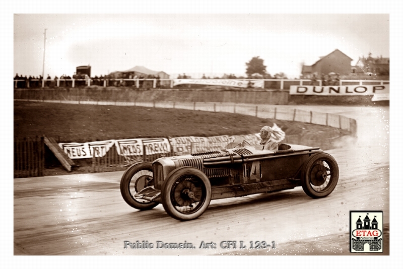 1925 Montlhery Delage Louis Wagner #14 2nd Race2