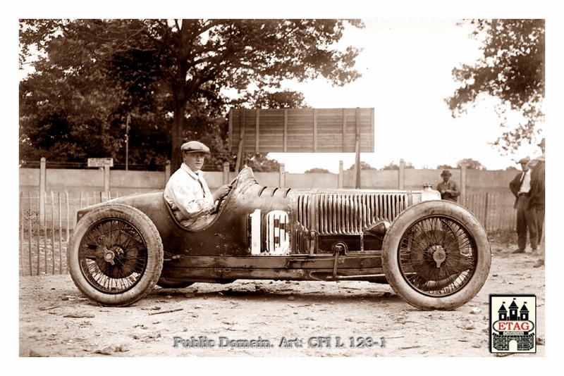 1925 Montlhery Delage Paul Torchy #16 Dna Paddock