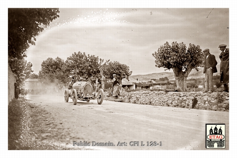 1924 Mont Ventoux Bugatti Lamy #55 Hill climb