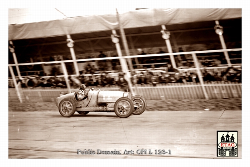 1925 San Sebastian Bugatti Goux #12 Nc Race
