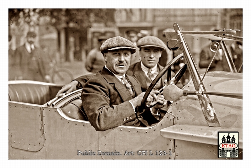 1922 Circuit Pavees Voisin Duray #30 Portrait