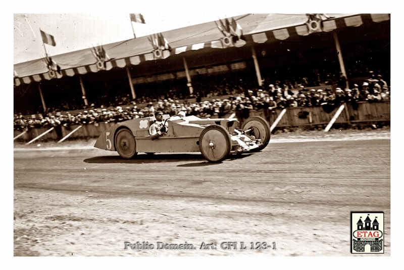 1923 Tours ACF Voisin Duray #5 Dnf29laps Pass Grandstand