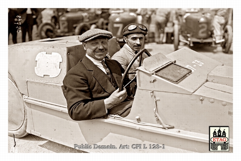 1923 Tours ACF Voisin Duray #5 Dnf29laps Portrait