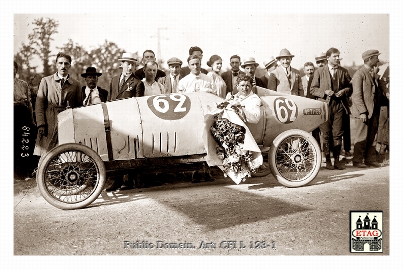 1923 Swiss Salmson Bueno #62 1st Winner