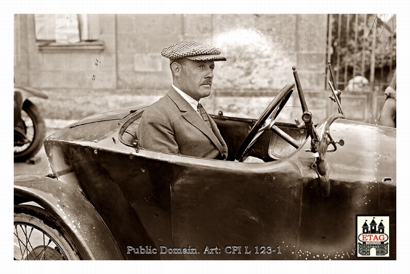 1923 Tours ACF Salmson Lombard # In car