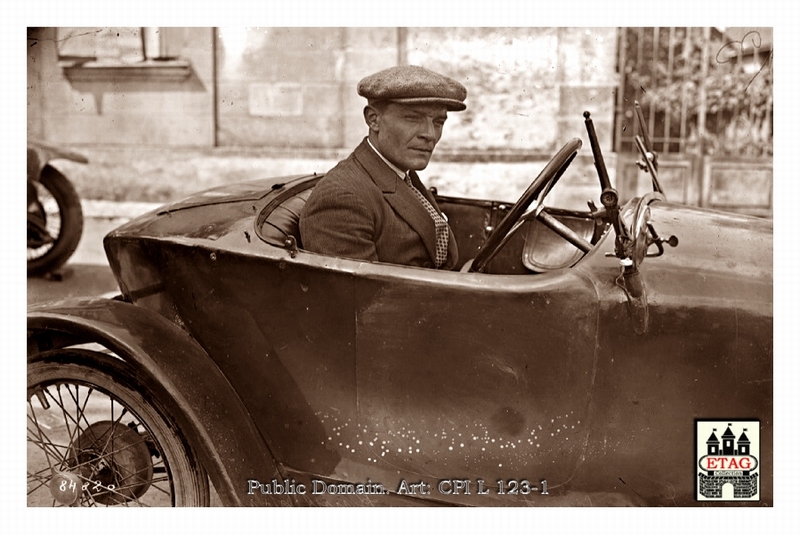 1923 Tours ACF Salmson Benoist # In car