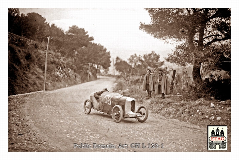 1927 La Turbie Salmson Martinatti #58 Race