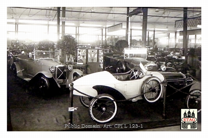 1924 Geneve Swiss Auto Salon Salmson AL 10 CV