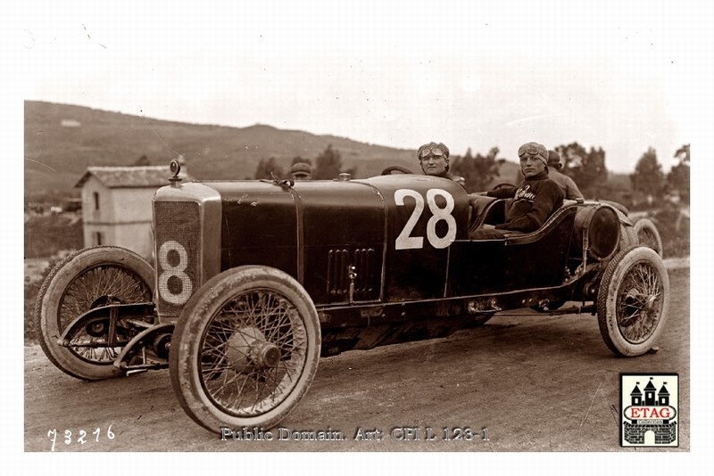 1922 Targa Florio Alfa Tarabusi #28 RIT Paddock