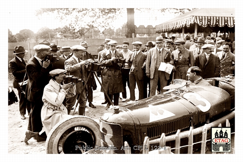 1925 Montlhery Alfa Campari #3 Dnf40laps Withdraw