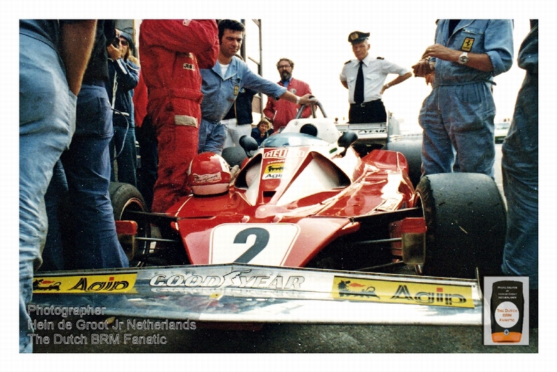 1976 Zandvoort Ferrari Regazzoni #2 2nd Pitlane3
