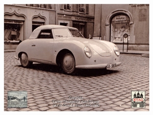 1948 Porsche Cabrio 356 Gmund LU5815