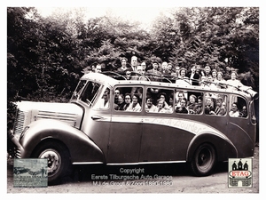 1946 Unic Bus Coach trip Lourdes France