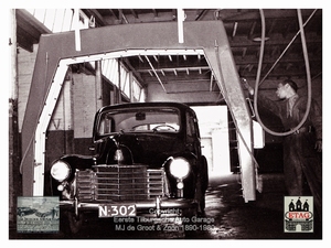 1949 Vauxhall Eerste wasstraat in Nederland (1)