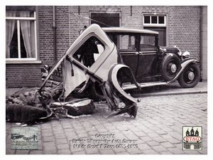 1934 Buick ongeluk Goirleseweg Tilburg Nederland (2)