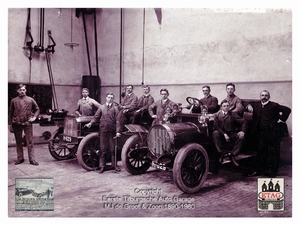 1906 Spyker Haagsche Auto- Chauffeurs school
