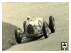 1937 Nurburgring Auto Union Bernd Rosemeyer #4 Race