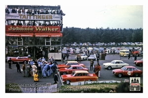 1966 Zolder EK Toerwagens (02) Start Ford, Alfa