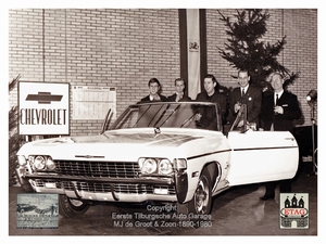1967 Lage Witsiebaan opening (4) Personeel in Chevrolet
