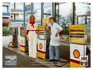 1970 Lage Witsiebaan benzine station Cor Verburg
