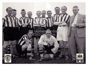 1936 Willem II Tilburg Spelers onbekend