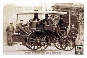 1883 Dion Bouton Steamed Tractor