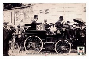 1894 Paris Rouen Peugeot E.Krautler #31.Finished 6th