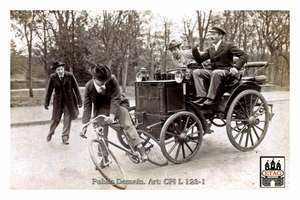1898 Paris Bordeaux Panhard Leonce Girardot #?(1)Accident
